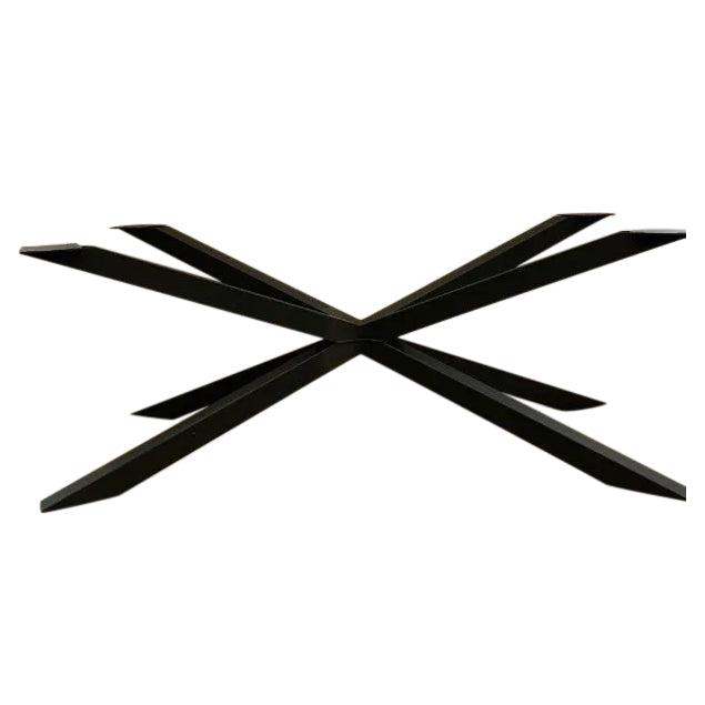 Image of Spider Dining Legs-100 (Large) - a live edge slab, long, wide, and thick.