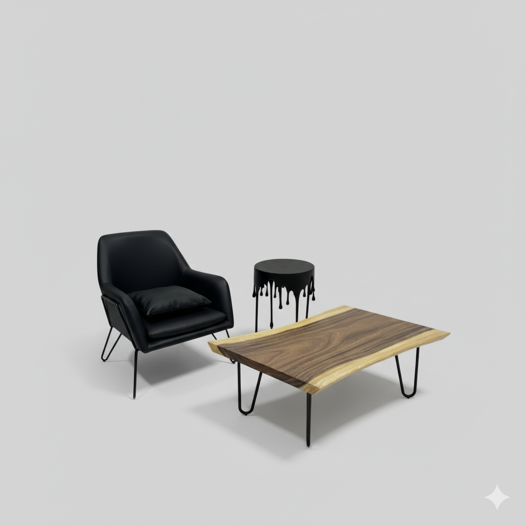 Image of  - a live edge  slab,  long,  wide, and  thick.