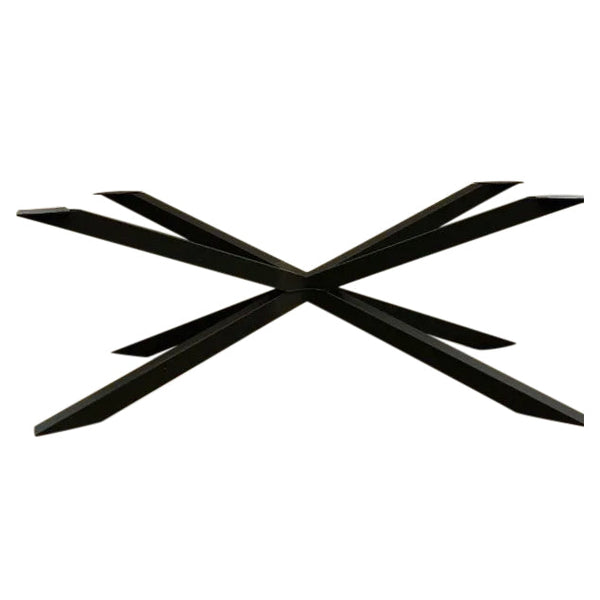 Image of Spider Dining Legs-100 (Large) - a live edge  slab,  long,  wide, and  thick.